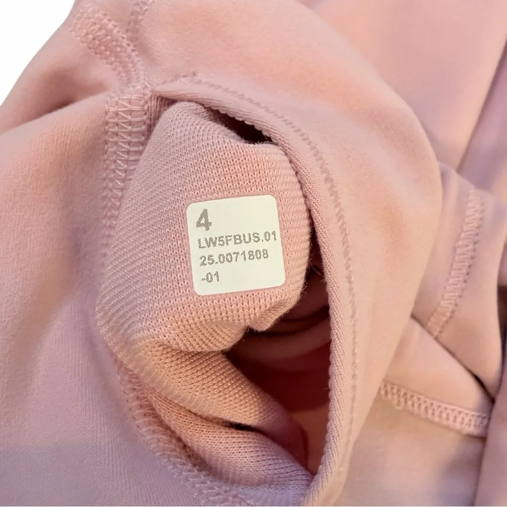 Lululemon Align Double-Lined 25” High-Waisted Pink Peony Leggings Size 4 - Picture 6 of 7